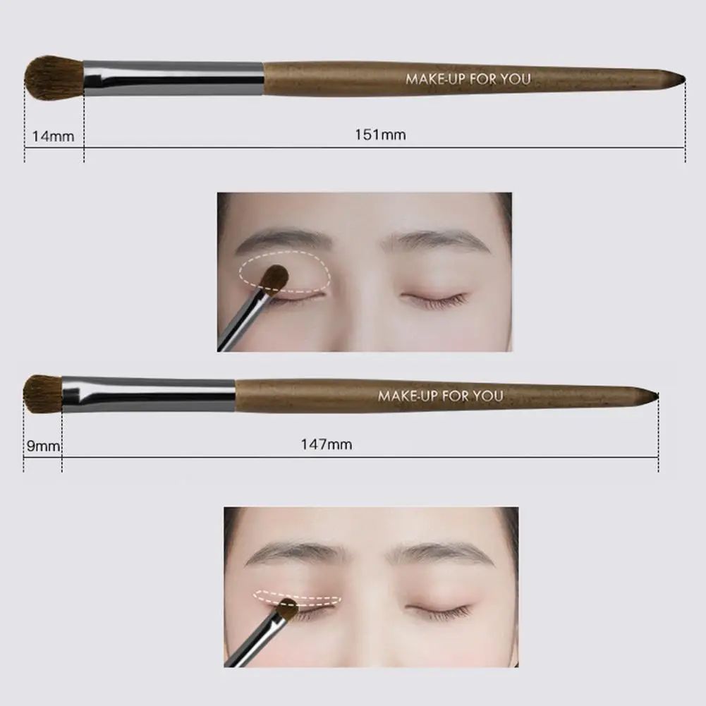 6pc makeup brush 6 шт. Профессиональный набор кистей для макияжа, пудра, основа для макияжа, тени для век, кисти для макияжа, косметика, мягкие конские волосы - Handle Color: 6pc makeup brush