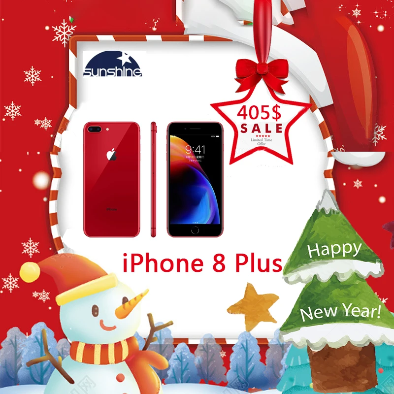 Original Apple iPhone 8 Plus 5.5 inch Touchscreen Hexa Core 12MP & 7MP Camera iOS LTE Fingerprint Touch ID Mobile Phone Original Apple iPhone 8 Plus 5.5 inch Touchscreen Hexa Core 12MP & 7MP Camera iOS LTE Fingerprint Touch ID Mobile Phone