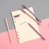 JIANWU 6pcs/set Creative cute morandi Simple small fresh gel pen kawaii Quick drying Cap neutral pen journal supplies ► Photo 3/5