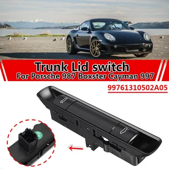 

For Porsche 987 Boxster Cayman 997 Front Bonnet & Rear Boot Cover Release Switch Trunk Opening Car Accessories 99761310502A05