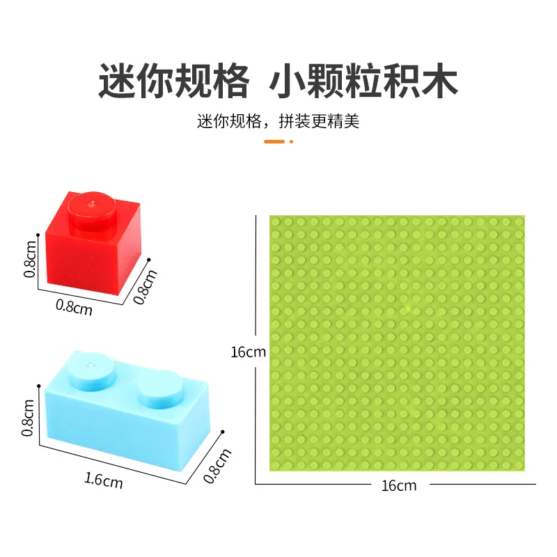 

Micro for-Slide Building Blocks Boys 3-6 a Year of Age Children Small Particles Assembled 6 Educational 8 GIRL'S Toy