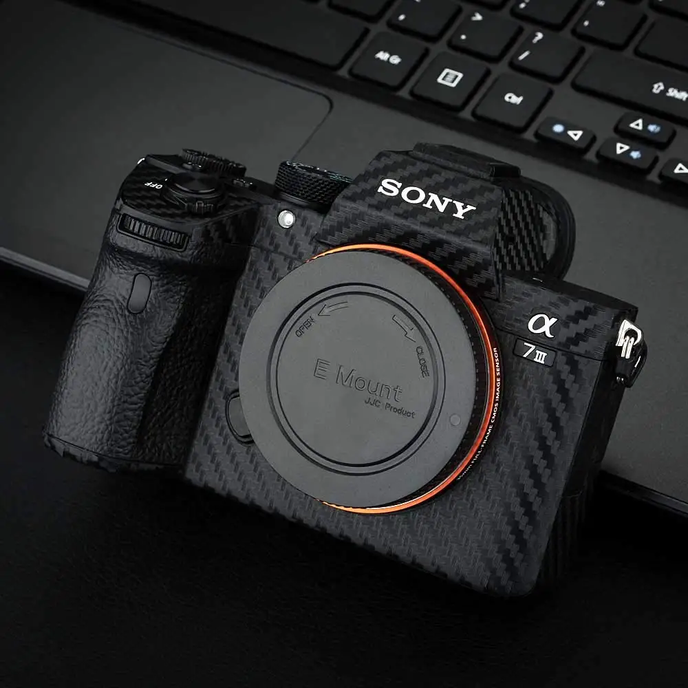 Наклейка из углеродного волокна защитная пленка для корпуса камеры SONY A73 A7M3 A7R3