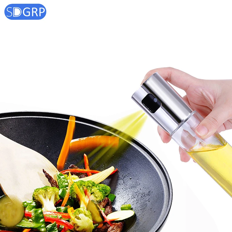 

Kitchen Baking Oil Cook olive Oil Spray Empty Bottle Vinegar Bottle Oil Dispenser Cooking Tool Salad BBQ Cooking kitchen tools