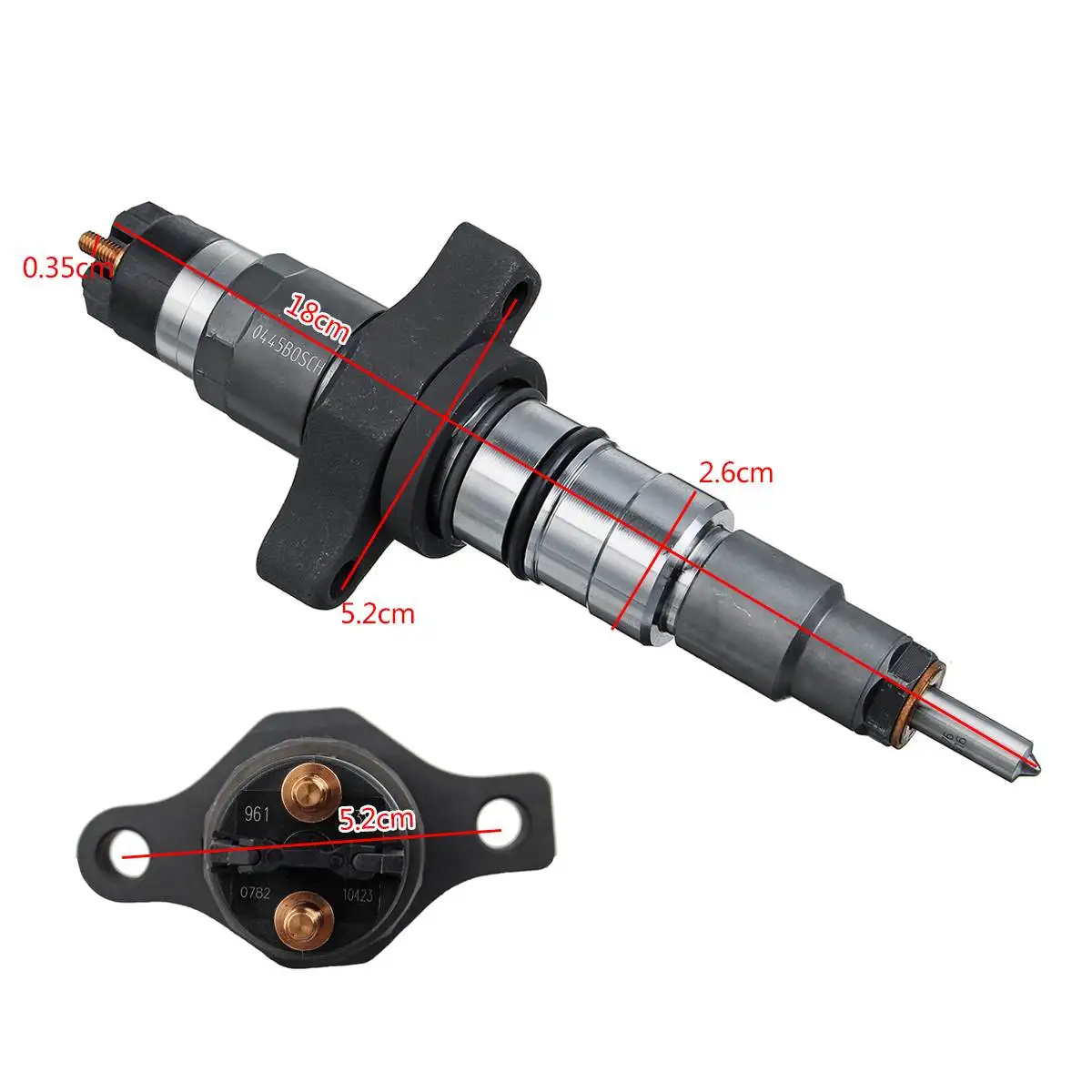 Топливные форсунки 0986435505 0445120238 0445120208 подходит для Dodge Ram 2004 2005 2006 2007 2008 2009