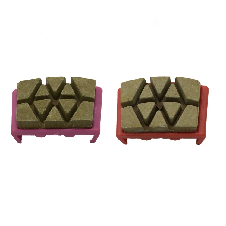 

Resin Abrasive Polisging Tools HTC Resin Floor Polishing Pads HTC Resin Grinding Shoes for Concrete Terrazzo Floor 12PCS