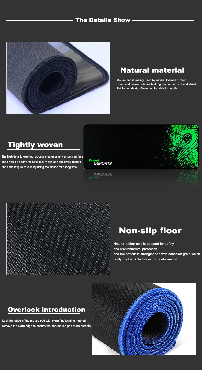 Razer mouse pad Gamer for notebook games Mouse pad XXL keyboard pad Large size Anime pattern Mousepad mouse mat Gaming Desk Mat