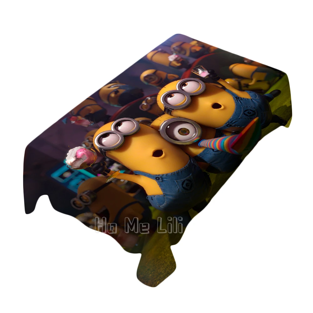 

Interesting Movie Characters Design Waterproof For Dinner Table Cover Decor