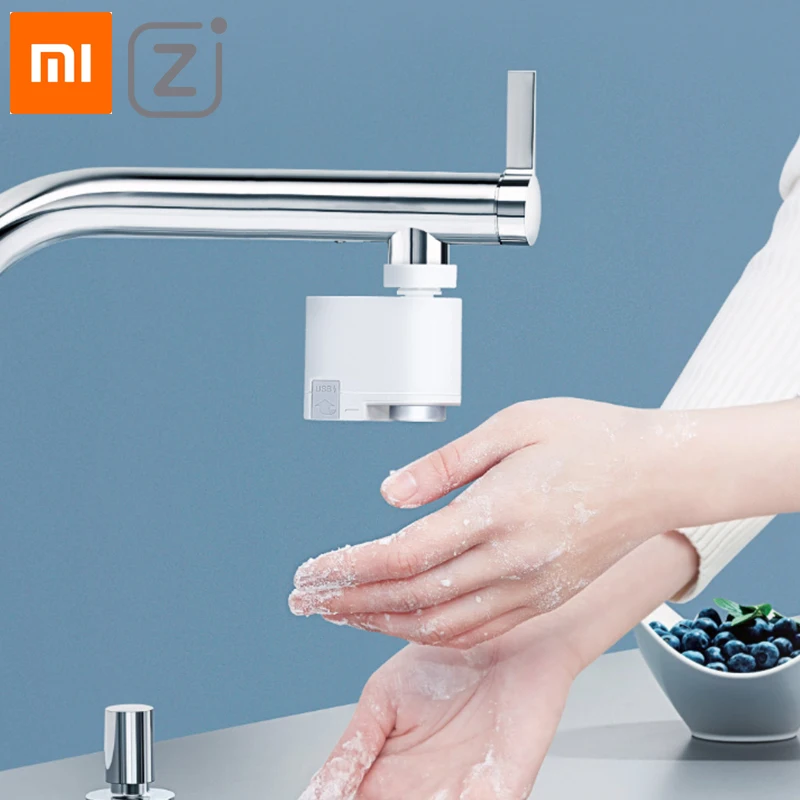 Водосберегающее устройство Xiaomi Zajia Индукционная водосберегающая насадка умный