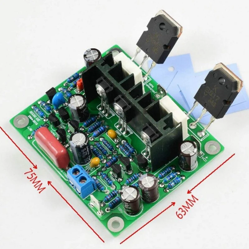 2Pcs Mx50 Se 100Wx2 Dual Channels Audio Power Amplifier Board Hifi Stereo Amplifiers Diy Kit