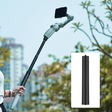 Vara telescópica da extensão do pólo selfie para dji osmo móvel 2 3 om 4 feiyu zhiyun suave moza mini isconstante cardan acessórios