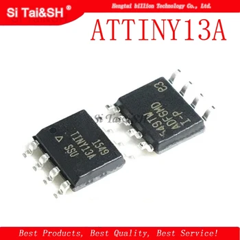 

10pcs/lot ATTINY13 ATTINY13A TINY13A MCU AVR 1K FLASH 20MHZ IC ATTINY13A-SSU SOP-8