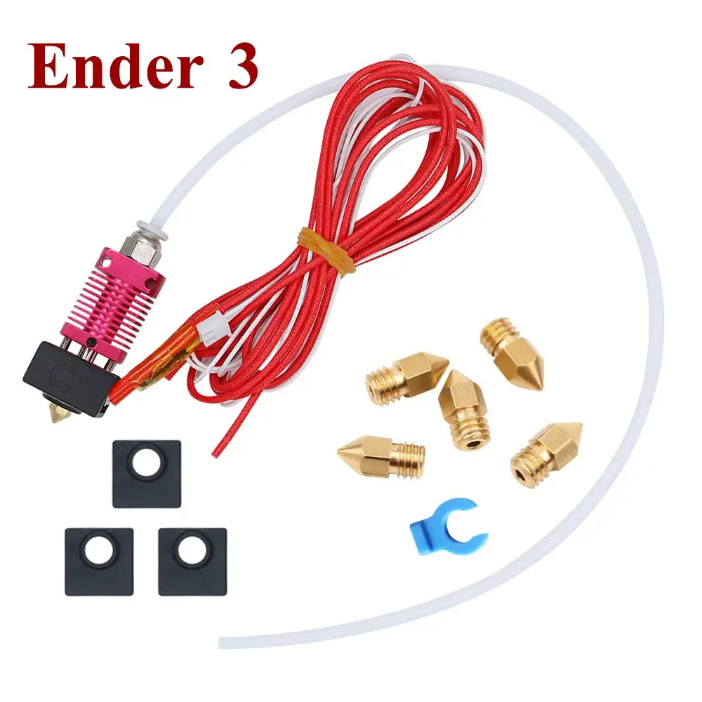 3d принтер Запасные части латунная сопло нагревательная трубка MK10 экструдер