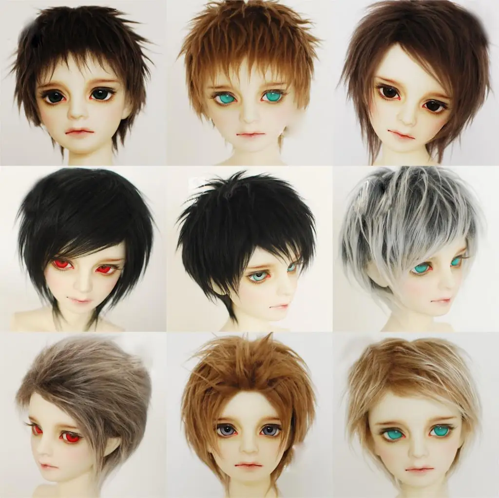 Детская игрушка ручной работы M0101 1/12 1/8 1/6 1/3 1/4 кукла парик BJD/SD реквизит для кукол