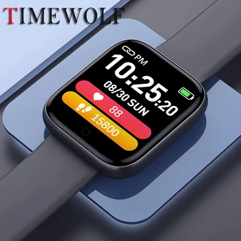 

Timewolf Luxury Smartwatch Men Waterproof IP68 Smart Watches Android Watch Women Men Smart Watch for Android Phone Iphone IOS