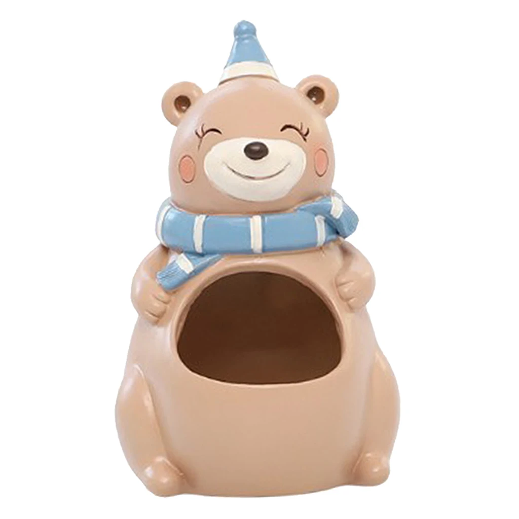 Cute Animal Flower Pot Creative Resin Garden Succulent Planter Flowerpot Plant Container Home Office Decors