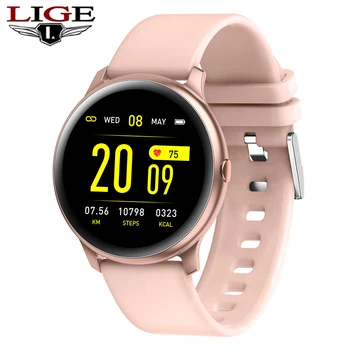 

Women Men Smart Electronic Watch Luxury Blood Pressure Digital Watches Fashion Calorie Sport Wristwatch DND Mode For Android IOS