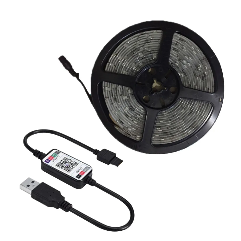 DC 12 В 24 В RGB Led контроллер приложение Bluetooth RGB музыкальный контроллер для светодиодной ленты светильник 5050 4 Pin мини RGB контроллер 5 V-24 V - Emitting Color: C1