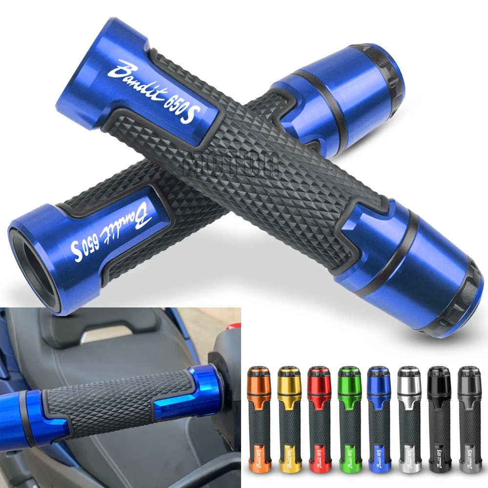 

For Suzuki GSF650S Bandit 2005-2015 GSF650 GSF 650 S 650S Motorcycle 7/8"22mm Handlebar Grips Ends Handle Caps Hand Bar Plugs