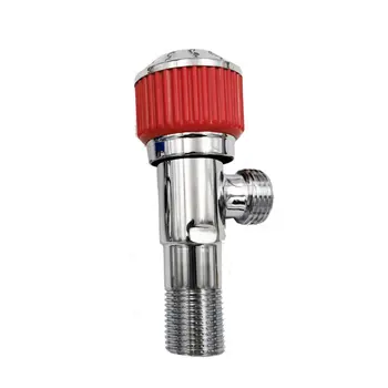 

Extended thickened copper right angle valve bathroom kitchen angle valve water heater toilet hot and cold water stop valve