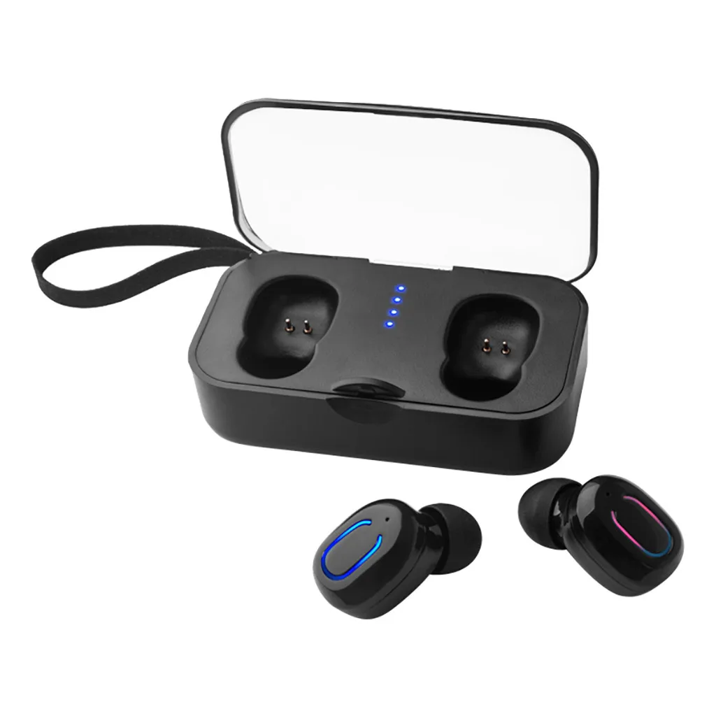 Binmer Bluetooth вкладыши мини близнецы 5,0 стерео гарнитура наушники-вкладыши с микрофоном для samsung S10 беспроводные наушники Headset-L109