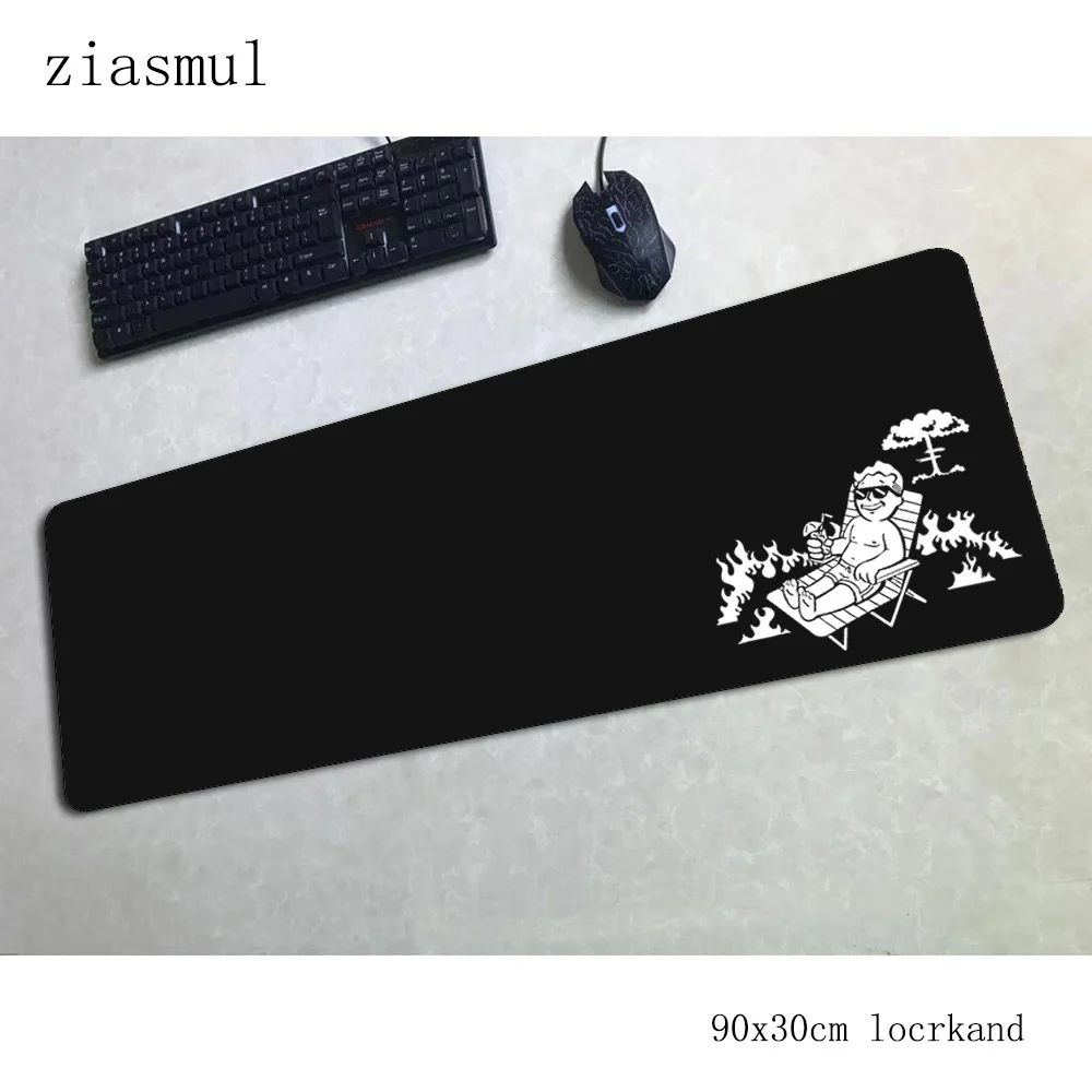 Fallout padmouse 900x300x3 мм игровой коврик для мыши игровой Аниме Коврик для мыши геймер компьютерный Настольный коврик для ПК notbook mousemate