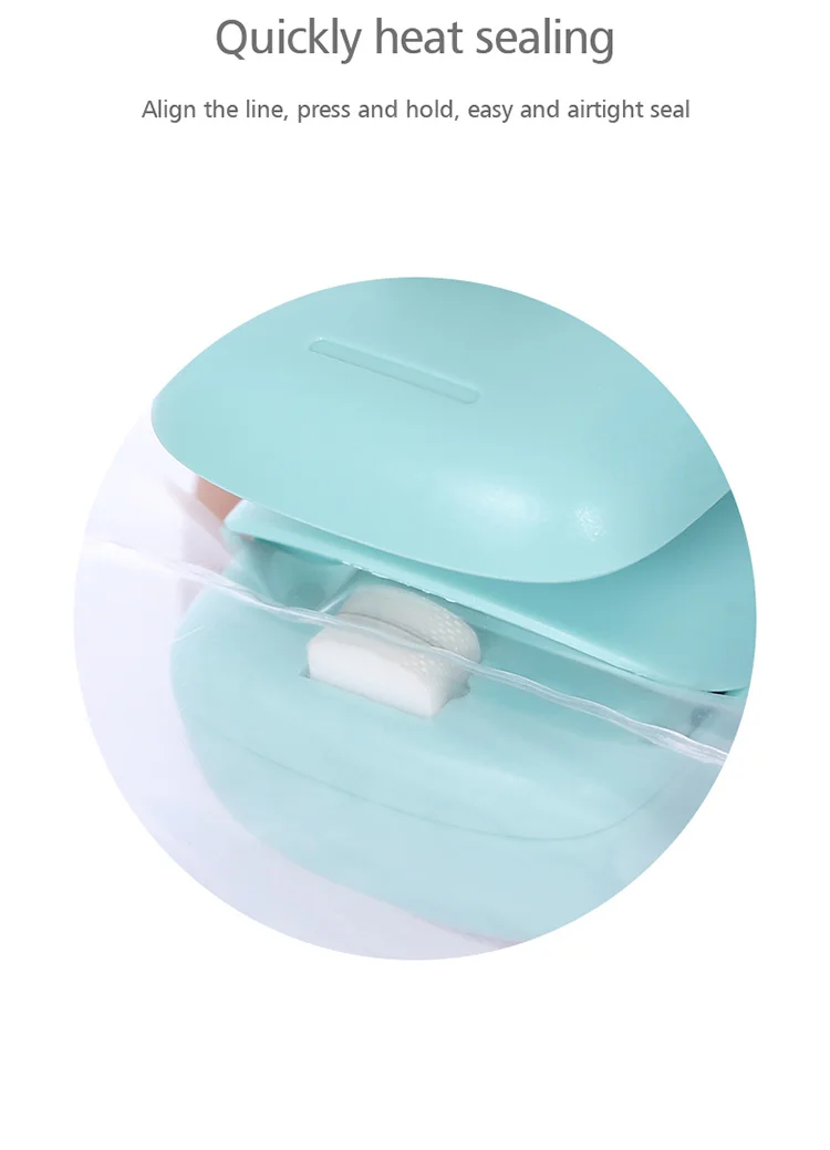 FaSoLa 2 in 1 Portable Food Clip Heat Sealing Machine description image 4