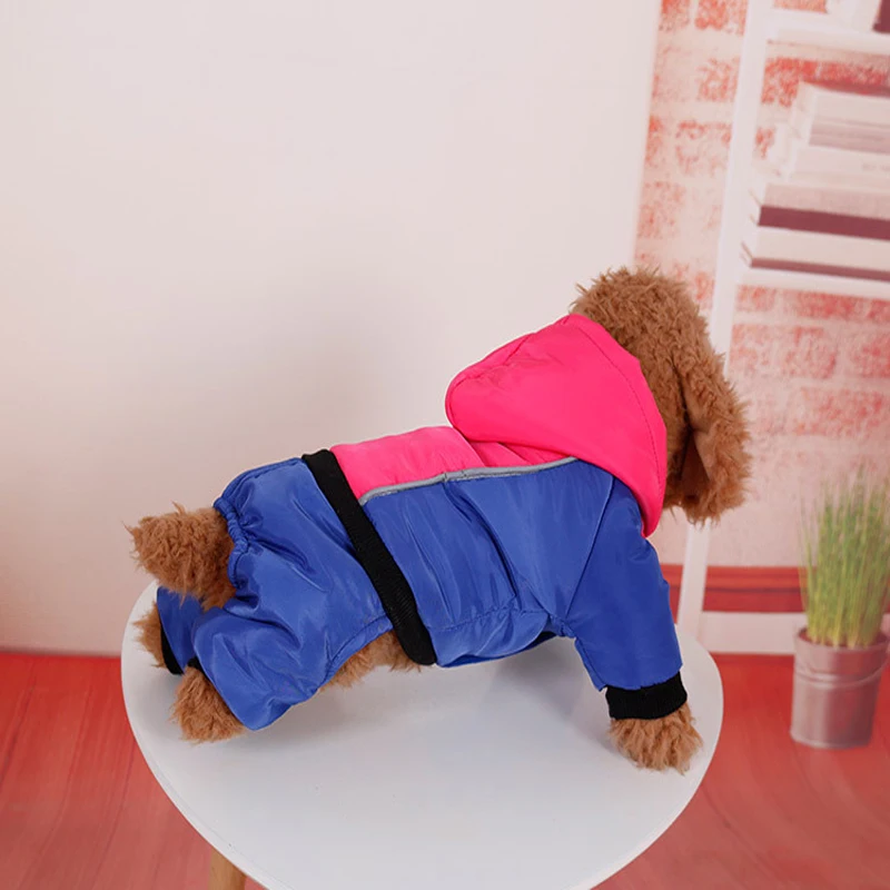 Зимняя одежда для собак, теплый пуховик, водонепроницаемая куртка, S-XXL, Толстовки для чихуахуа, маленьких собак, комбинезон для собак, одежда для щенков