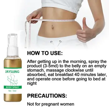 

10/30ml Fat Loss Slimming Spray Wonder Belly Abdomen Weight Loss products Fast Fat Burning Slim Spray Natural Herbal Body Oils