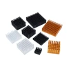 14*14*8mm Golden Black Aluminum Radiator IC Heat Sink Heat Sink 40 x 40 mm x 11 mm / 28 x 28 x 6 / 25 mm ► Photo 3/6