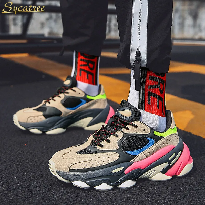 

Sycatree Running Shoes for men Breathable Non-slip Trainer Sneakers Men Camping Jogging Sport Shoes zapatillas mujer deportiva