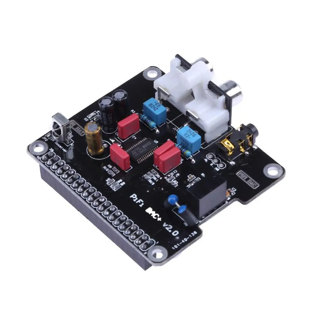 PCM5122 HIFI DAC аудио модуль звуковой карты ies 384 кГц со Светодиодный индикатор для Raspberry Pi B+ для Raspberry Pi 2 Модель B