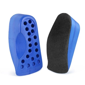 

1 Pair High Quality Unisex Women Men Height Increase Insoles Massaging Invisible Half Silicone Foot Pad Shoe Lift Feet Care
