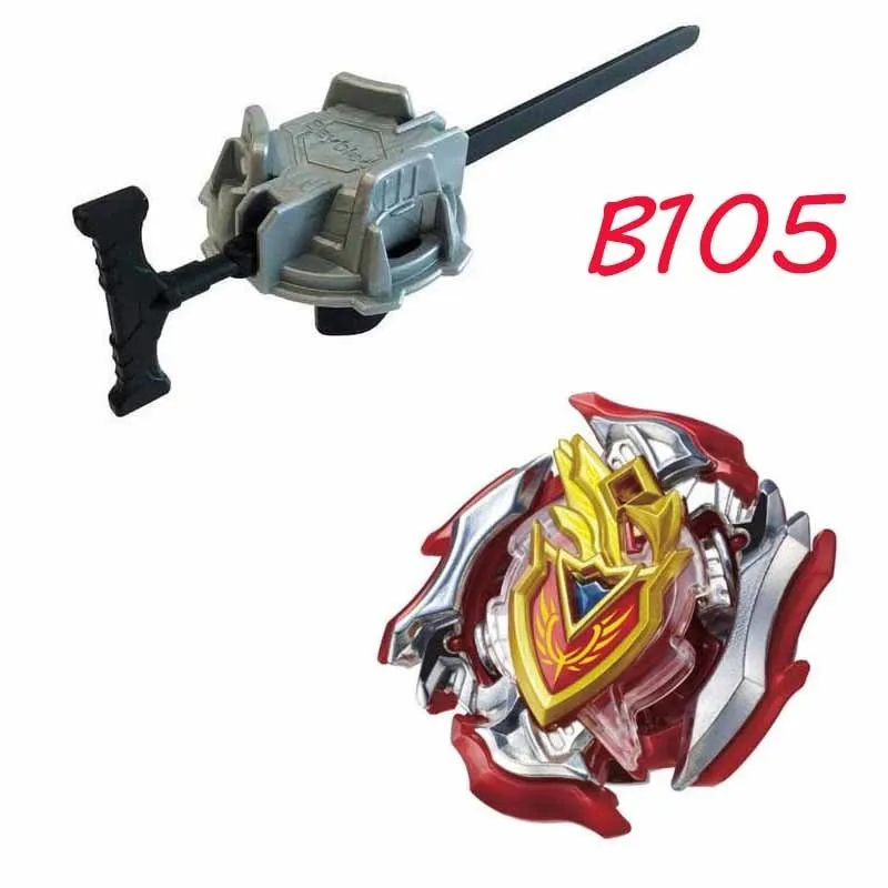 Горячая Beyblade Burst Box B122 игрушки Арена Bey Blade с пусковой установкой Bayblade Bable Fafnir Phoenix Blayblade игрушки - Цвет: B-105 No box