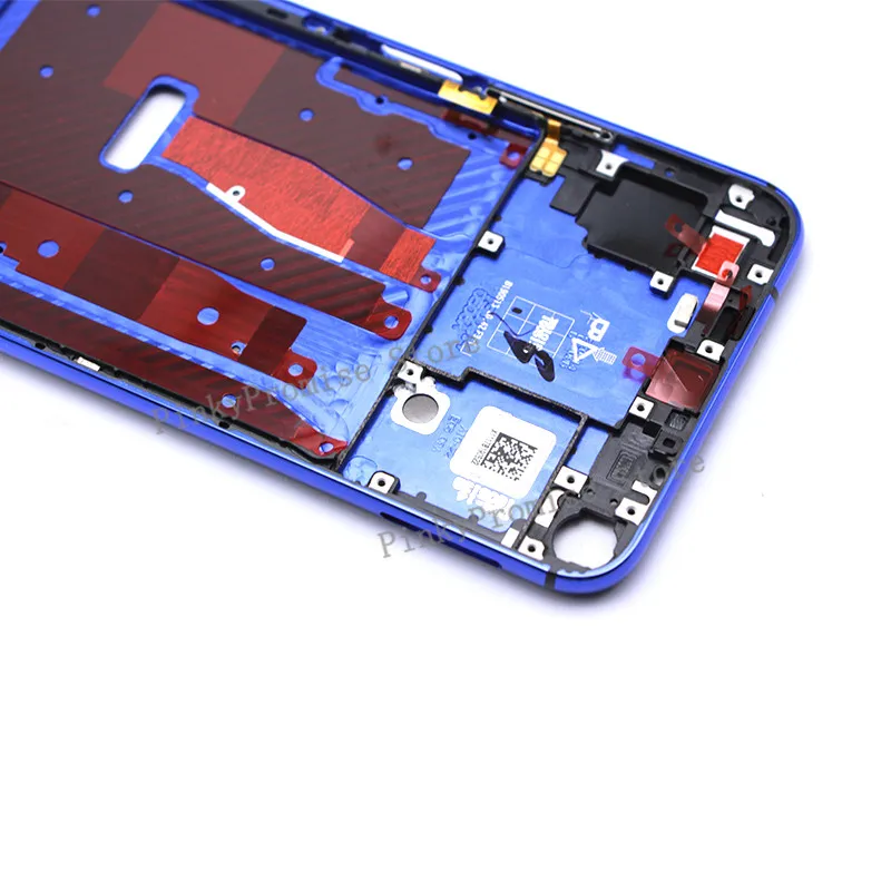 Для huawei Honor 20 средняя пила рамы Корпус Лицевая панель рамка Поддержка LCD металлическая передняя рамка для Honor 20 средняя рамка