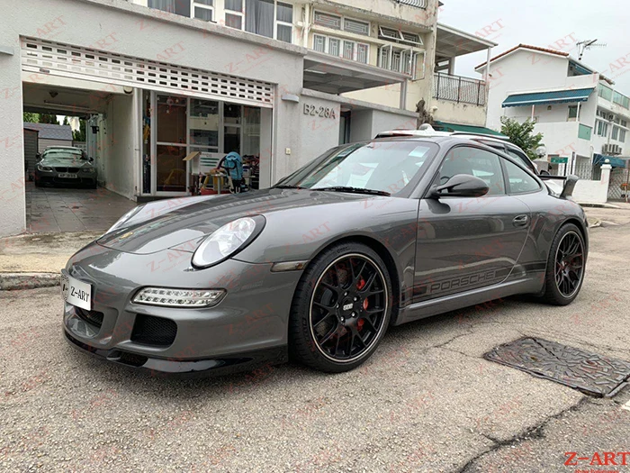 2005-2009 Z-ART для Порше 911 Темпус углеродное волокно аэродинамический обвес комплект дооснащения обвеса для Порше 997 997,1