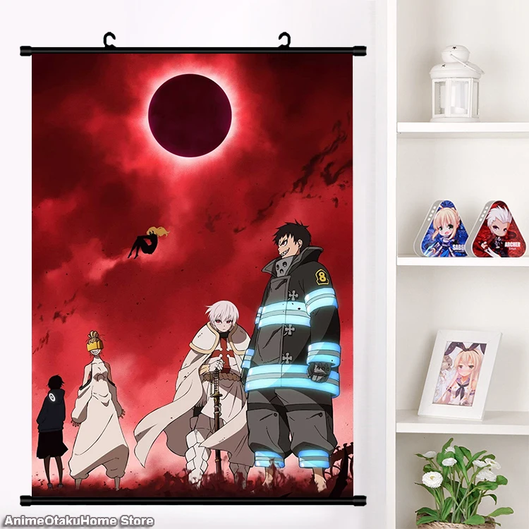 Fire Force Poster Anime Manga Wall Decor Art Print Enen no Shouboutai A3 A4 5x7 