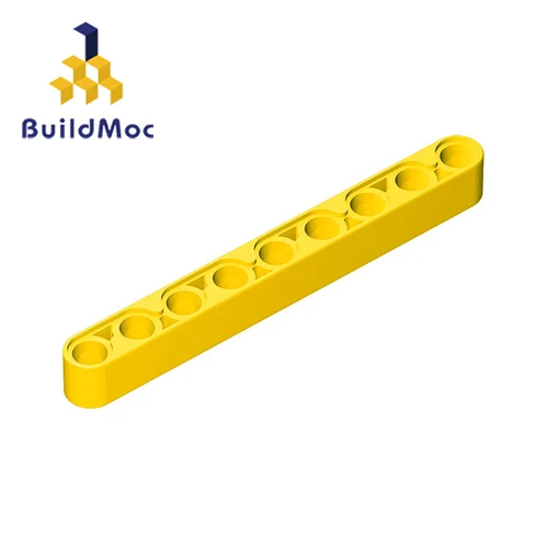64289 40490 Technic Liftarm 1x9 толстый для строительных блоков части DIY логотип развивающие Подарочные игрушки - Цвет: M0713-02