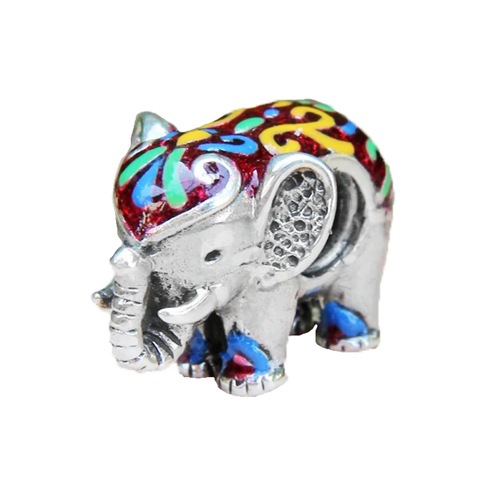 Шарм-Шарм Слон из серебра 925 пробы | Украшения и аксессуары