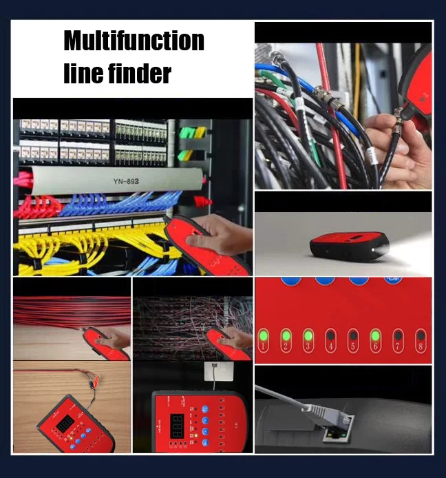 Новый RJ11 RJ45 Cat5 Cat6 телефонный провод трекер Tracer инструмент тонер Ethernet LAN Сетевой кабель тестер детектор линия Finder