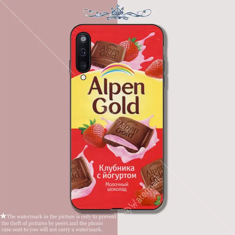 YJYDNHBD Alpen Золотой Мягкий ТПУ черный чехол для OPPO A5 A9 2020 A7X reno 2 ace 3 pro realme 5 PRO