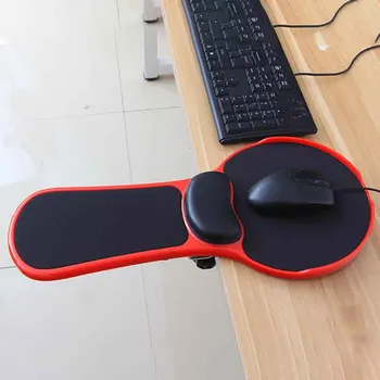 

Home Office Ergonomic Attachable PC Accessory Soft Hand Shoulder Non-Slip Computer Arm Support Wrist Rests Mouse Pads Table