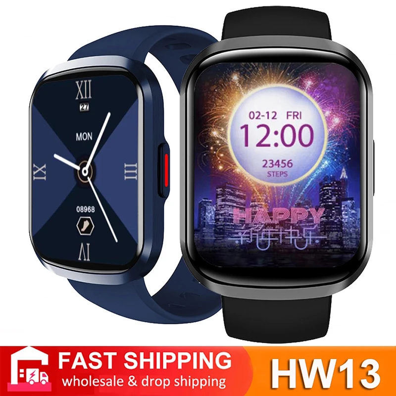 Wearpai Smart Watch HW13 1.57 inch Full Touch Screen Waterproof Fitness Tracker 2021 Smartwatch pk P8 Plus GTS 2 for IOS Android