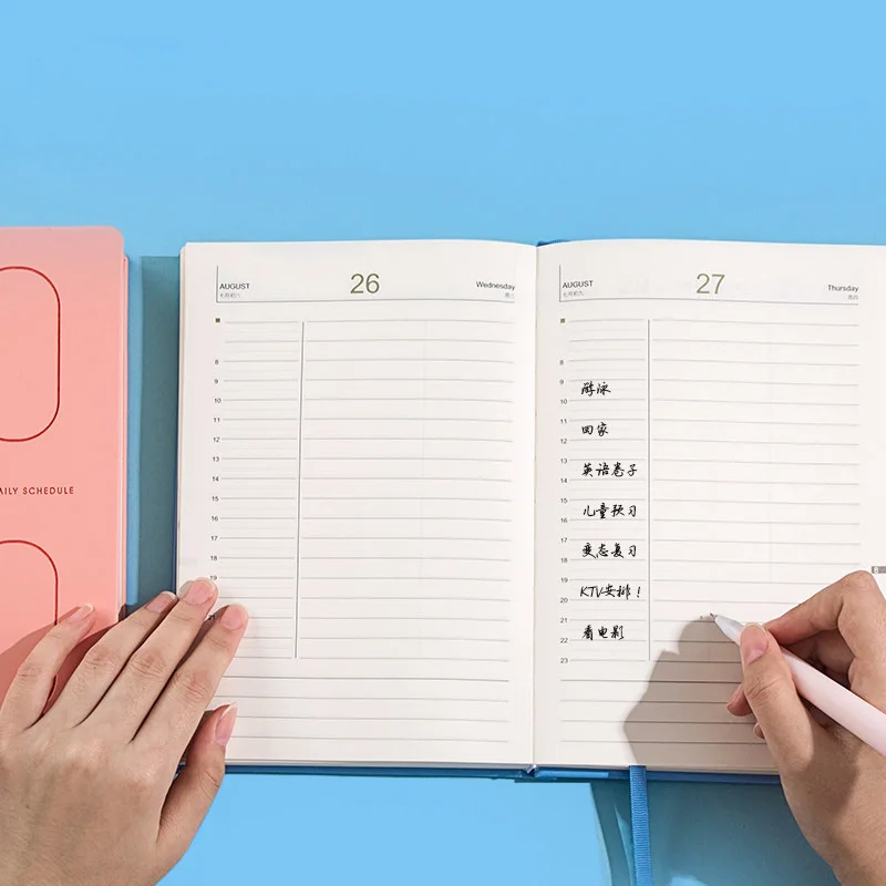 Tanie Agenda 2020 terminarz organizator pamiętnik A5 notatnik i dziennik tygodniowy miesięczny zeszyt notatnik podróżny szkolny podręcznik biznesowy