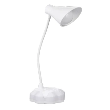 

Adjustable Retro Table Lamp With Night Light Mode Rechargeable Battery 600mA 5V Reading Lamp