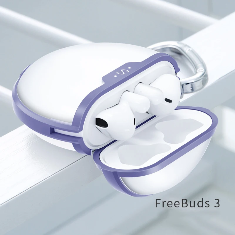 Совместимость с huawei FreeBuds 3 Чехол беспроводной Bluetooth ударопрочный PC+ TPU наушники защитный чехол аксессуары сумка Coque