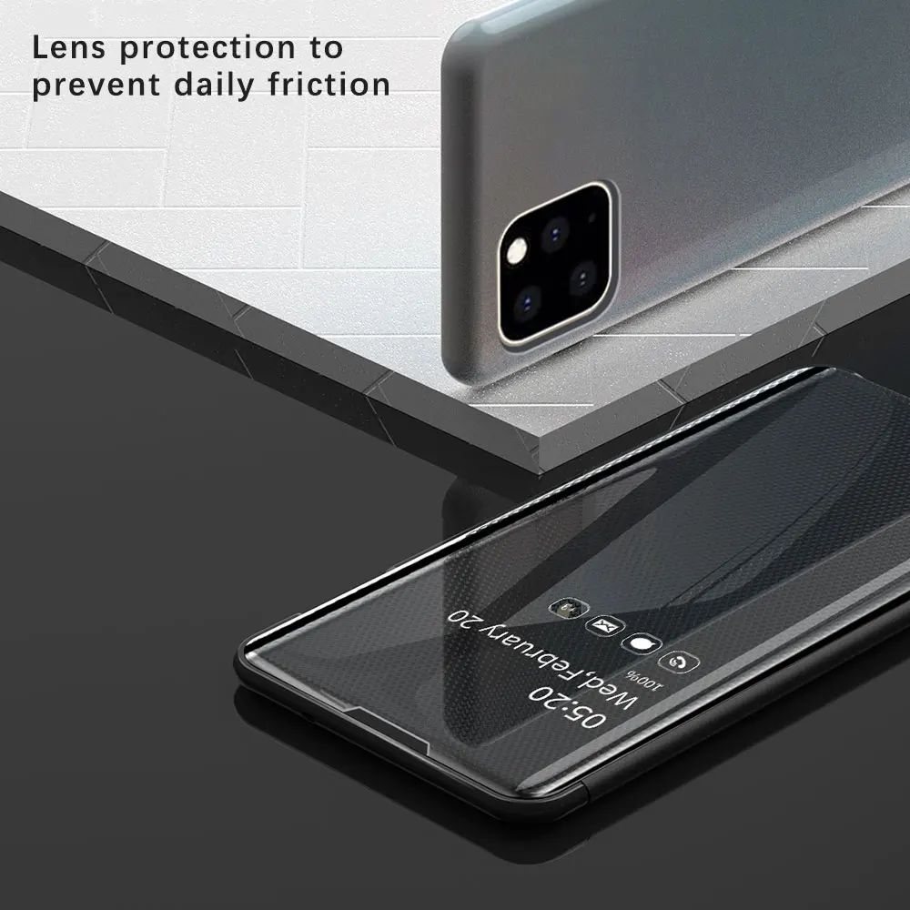 FLOVEME умный зеркальный чехол для samsung Galaxy A70 A10 A50 A30 M20 A750 A20E S10 S9 S8 плюс S7 Edge Note 9 8