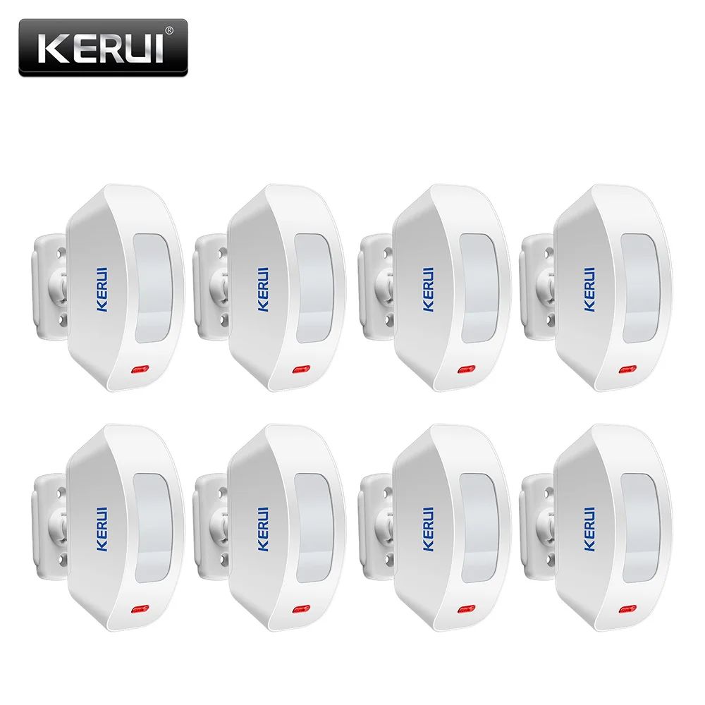 KERUI P817 Wireless Infrared Detector Curtain Sensor PIR Detector Burglar Alarm System Motion Detector For KERUI Alarm System 