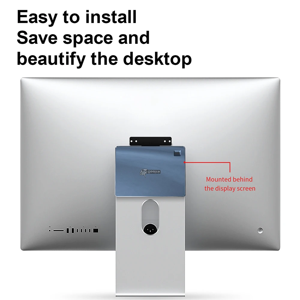 Beelink GT-R Fingerprint Boot Encryption New Smart Desktop Mini PC with AMD Ryzen5 3550H AMD Radeon RX Vega 8 - Blue 16GB RAM + 512GB ROM + 1TB US Plug