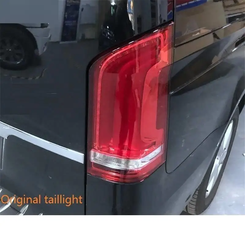 MODEL R Внешний боковой указатель поворота аксессуар Luces Led Para Автомобильные фары Задние Автомобильные фары в сборе 17 18 для Mercedes Benz Vito - Цвет: MODEL R
