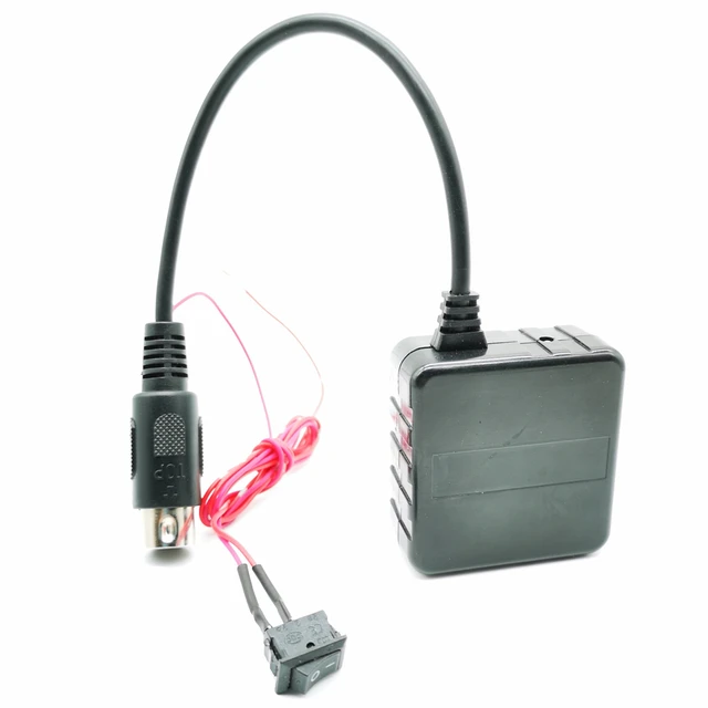 Câble adaptateur audio AUX pour module Bluetooth sans fil à 8 broches de  voiture pour Nissan